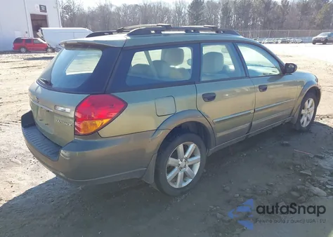 2007 Subaru Outback 2.5I from USA, damaged, VIN 4S4BP61CX77322058